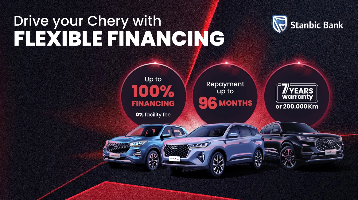 Exceptional value. Flexible Stanbic financing.         